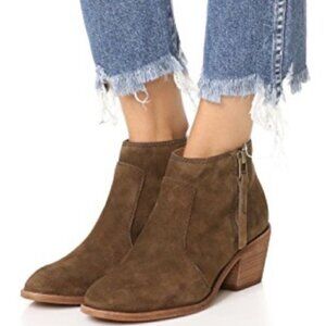 Madewell Janice Block Heel Ankle Boot Size 9